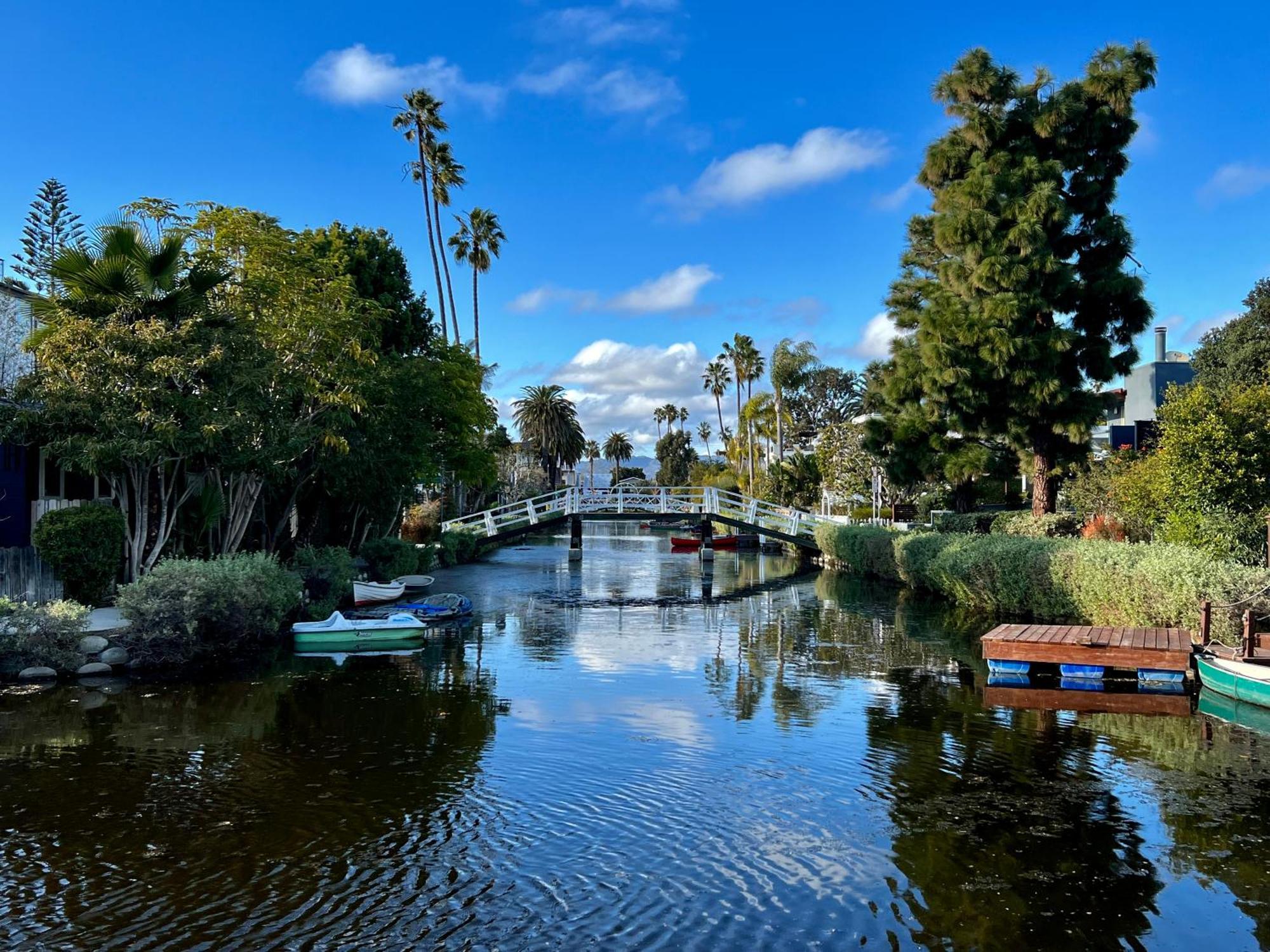 Chic Venice Beach Bungalow Steps From The Canals & Beach 洛杉矶 外观 照片