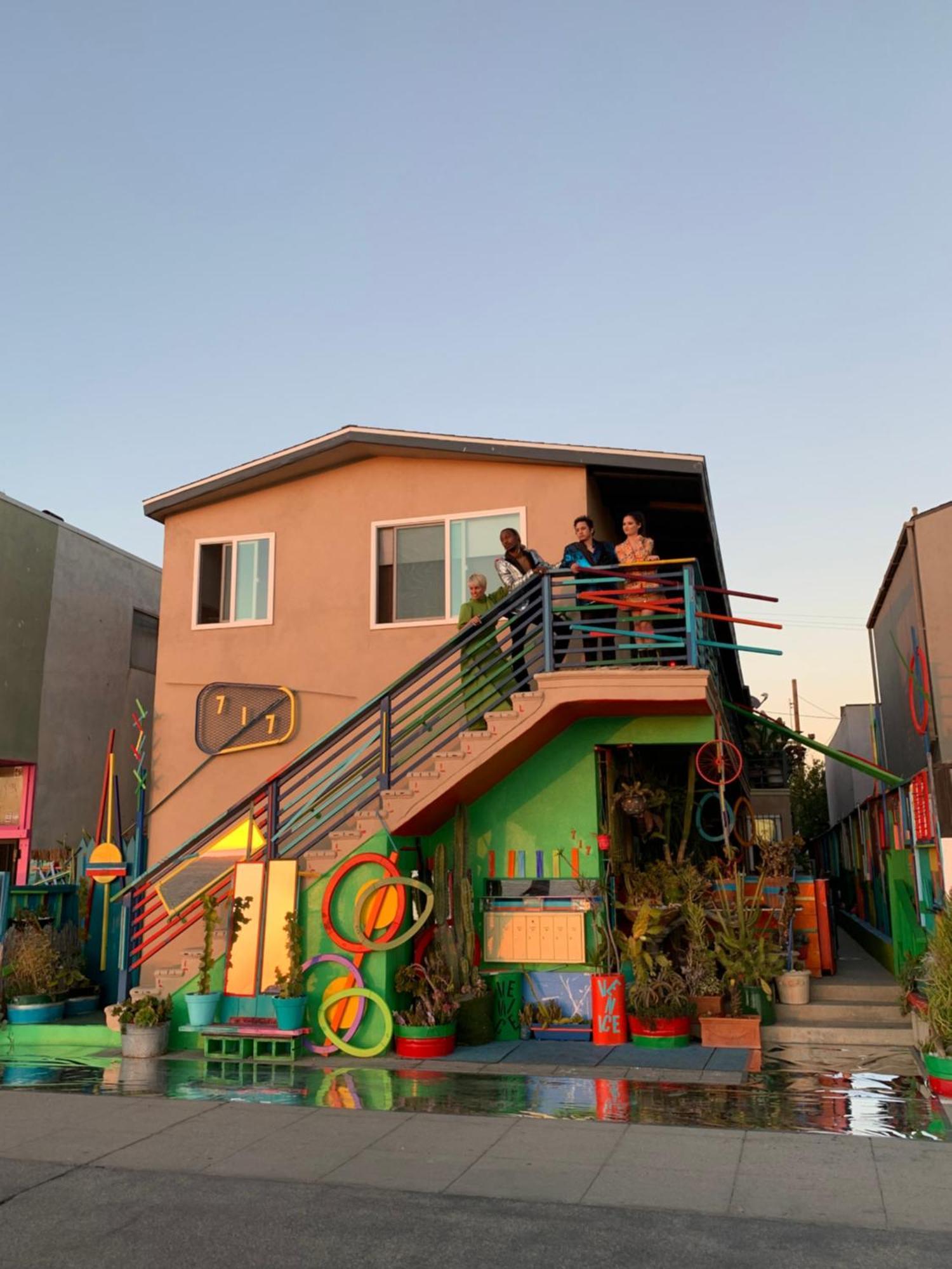 Chic Venice Beach Bungalow Steps From The Canals & Beach 洛杉矶 外观 照片